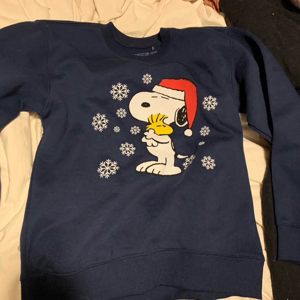 Christmas snoopy sweater